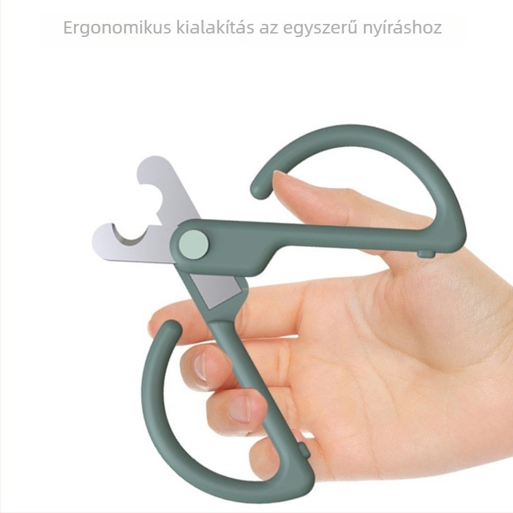 Macska körömvágó olló - kezdőbarát kisállatgondozási eszköz, márka ameifu