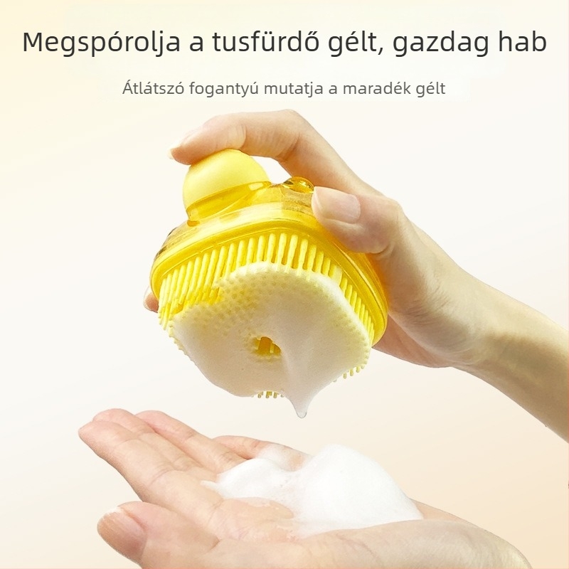 Kutyák fürdető és masszázs keféje — műanyag, márka Ferret fragrance