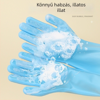 Kutyák fürdető kesztyű masszírozó kefével - Anyag: TPR, Kategória: Fürdető/masszázs ecset, Gyártói közvetlen értékesítés