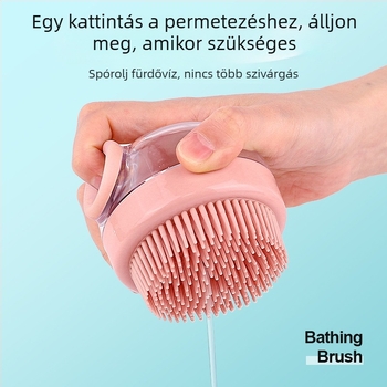 Kutyafürdető kefé a szőrzet ápolásához – Tisztítás és masszázs, Anyag: Egyéb