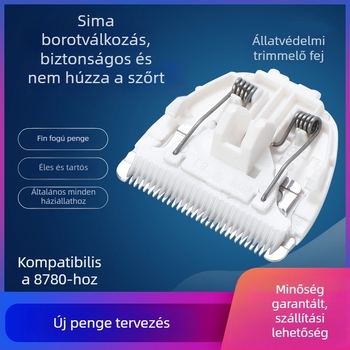 Elektromos kutyaszőr vágó olló rozsdamentes acél és kerámia pengékkel – márka Tianyi is awesome; 50 darabos dobozban.