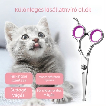 Állatgondozó olló – professzionális szőrzetgondozó olló kutyáknak (Márka: Unique; Anyag: Egyéb; Kategória: Szőrzet gondozás)