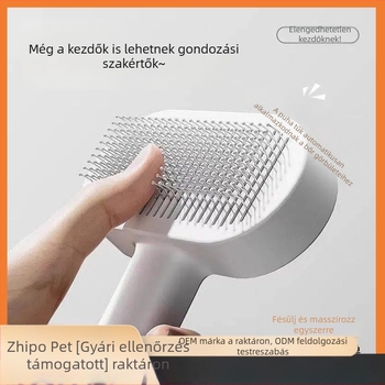 Leben macska- és kutyafésű laza szőr eltávolítására, macska szőrtisztító, tűs kutyafésű, háziállat-ápoló fésű