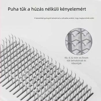 Leben macska- és kutyafésű laza szőr eltávolítására, macska szőrtisztító, tűs kutyafésű, háziállat-ápoló fésű
