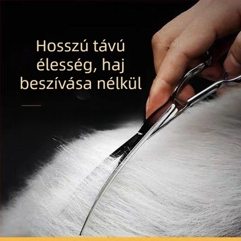 Állatgondozó olló egyenes és ívelt pengékkel, kutyáknak – szőr vágására szolgáló eszköz (kutyáknak; kategória: tisztítás és szépség; import nélkül)