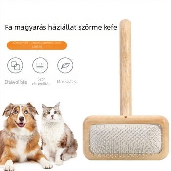 Tűs fésű kisállatok számára – szétfésülő ápoló fésű kutyáknak