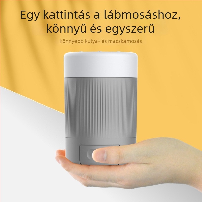 Háziállat lábmosó pohár — okos automata kutya mancsa tisztítása, kültéri használatra, műanyag