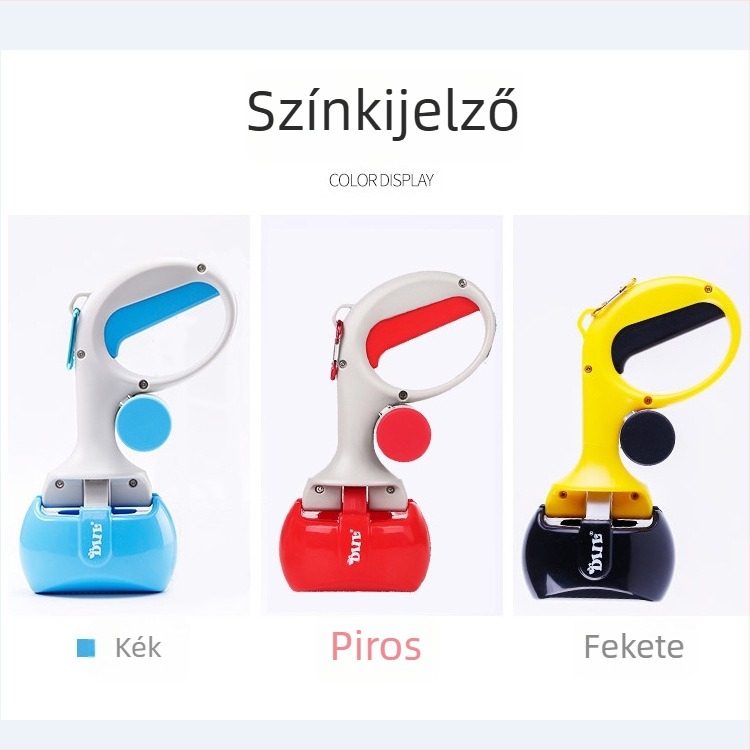 Kutyapiszok gyűjtőlapát — műanyag, DIIL, 48 darab, toalett tisztító eszköz