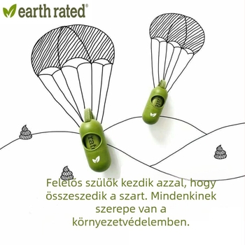 Kapszulás stílusú kutyapiszok-gyűjtő zacskó