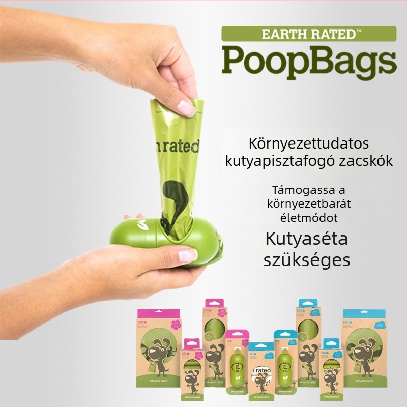 Kapszulás stílusú kutyapiszok-gyűjtő zacskó