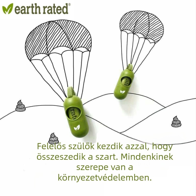 Kapszulás stílusú kutyapiszok-gyűjtő zacskó