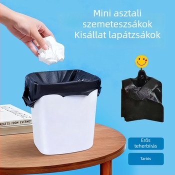Sűrített fekete mellény-stílusú kisállatürülék-zacskók, asztali és autóba szerelhető, hordozható