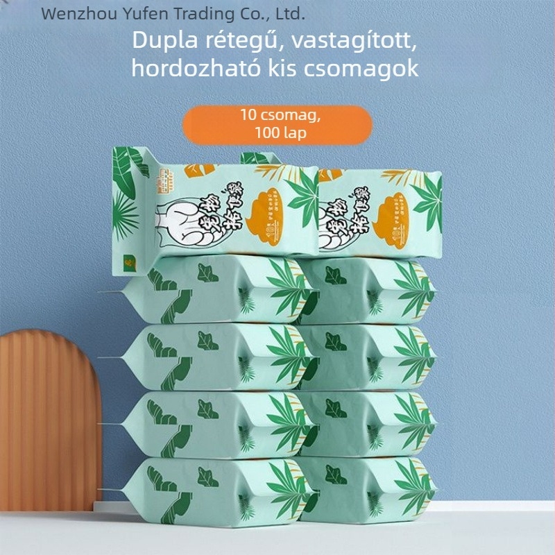 Kétszintes vastagított kutyapiszok zacskók és macskaalom tisztító zacskók