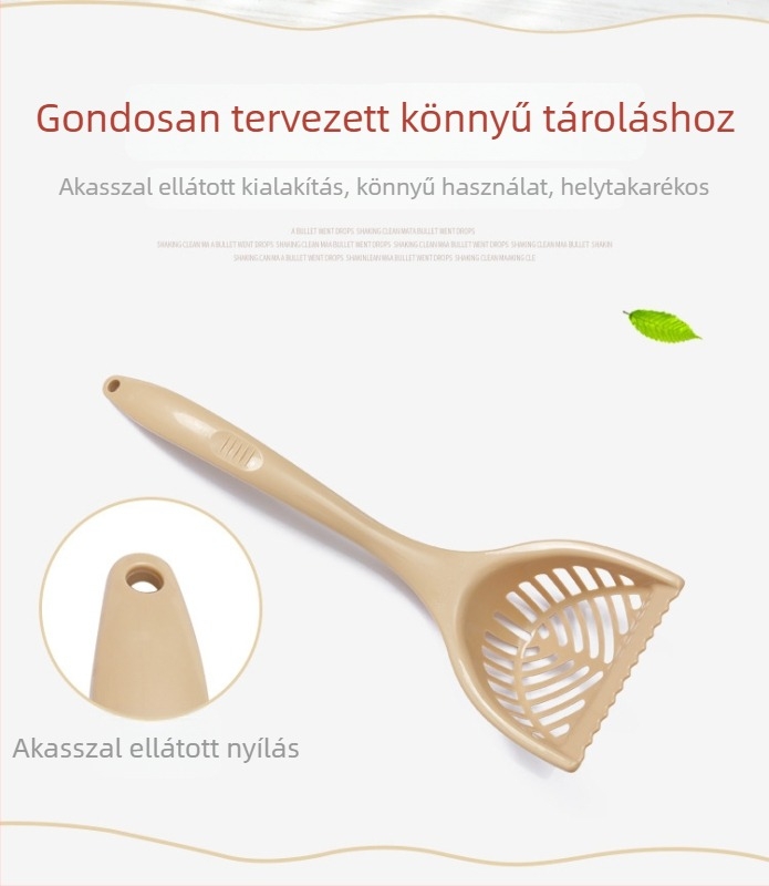 Smart Paws meghosszabbított macskaalom kanál, kezét tisztán tartja, műanyagból
