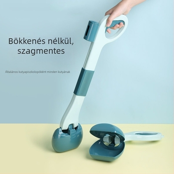 Kutyapiszokgyűjtő lapát — műanyagból, hordozható kültérre, Zhongheng