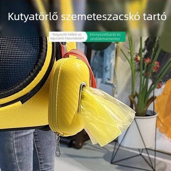 XUANLAN Kutyapiszbag-tartó – műanyag, kültéri sétákhoz tároló (kutyapiszbag)