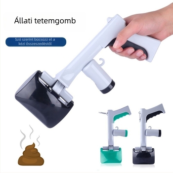 Hordozható műanyag ürülékgyűjtő kutyáknak zacskókkal – Pet Baihui, 48 db/csomag