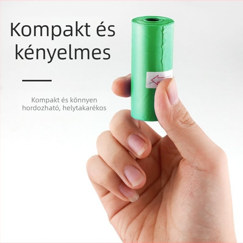 Háziállat-ürülékekre szóló tekercses zacskók — kutyapiszok zacskók, macskaürülék zacskók