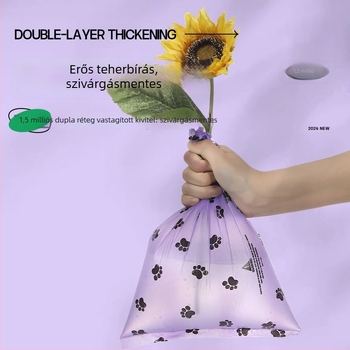 Biológiailagil lebomló kutyapiszák, lapos nyílású kivitel, EPI anyag, megerősített