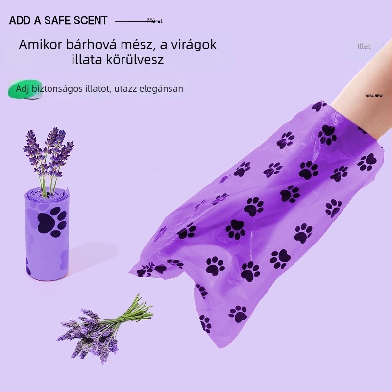 Biológiailagil lebomló kutyapiszák, lapos nyílású kivitel, EPI anyag, megerősített