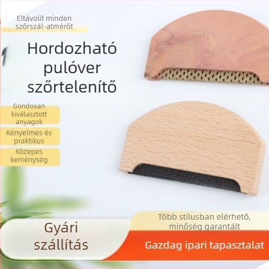 Canting fa gyapjú pulóver szöszmentesítő — görgő a hajszálak eltávolításához, modern egyszerű stílus