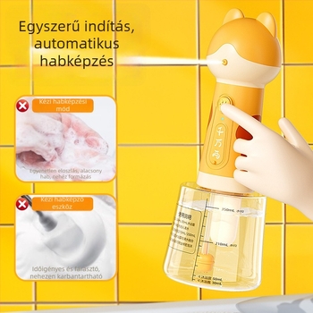 Elektronikus állatfürdető habosító készülék macskáknak és kutyáknak, zuhanyhabosító eszköz, Independent márka