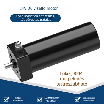 120W vízálló alatti hajtómű, kompakt tűzoltó vízkanón, DC brushless motor védelemmel