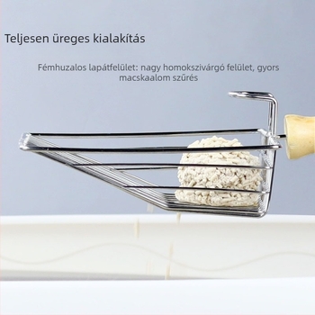 Új modell macskaalom lapát, megnagyított és megvastagodott, akasztós kivitel, macska kiegészítők