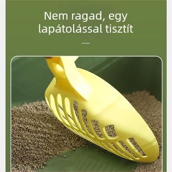 Macskaalom-kanál finom lyukú kialakítással