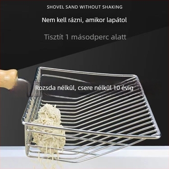 Macskaalom-lapát - műanyag, nem importált, nem ajándék