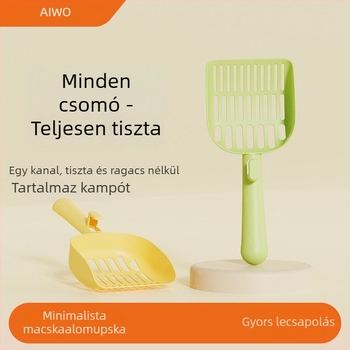 Aiwo műanyag macskaalom kanál