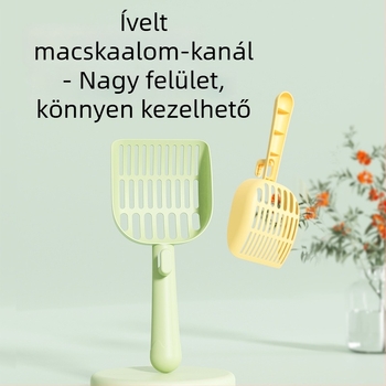 Aiwo műanyag macskaalom kanál