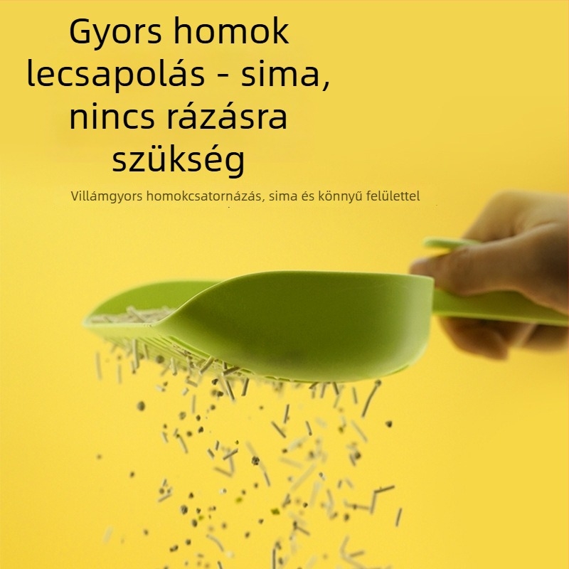 Aiwo műanyag macskaalom kanál