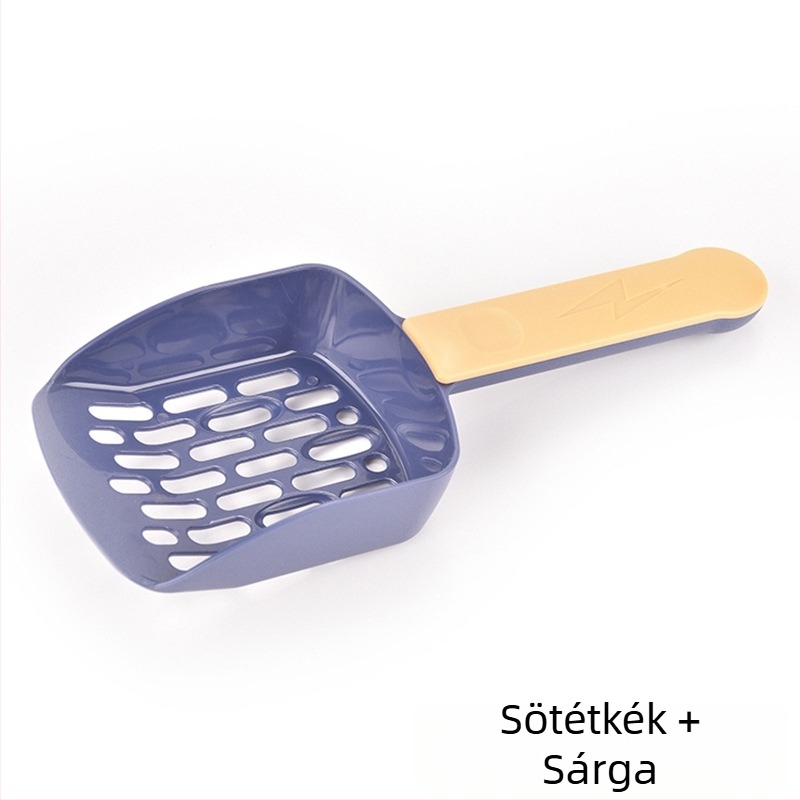 Macskaalom lapát finom lyukú szitával (ABS műanyag; macskáknak; márka Pastoral Star)