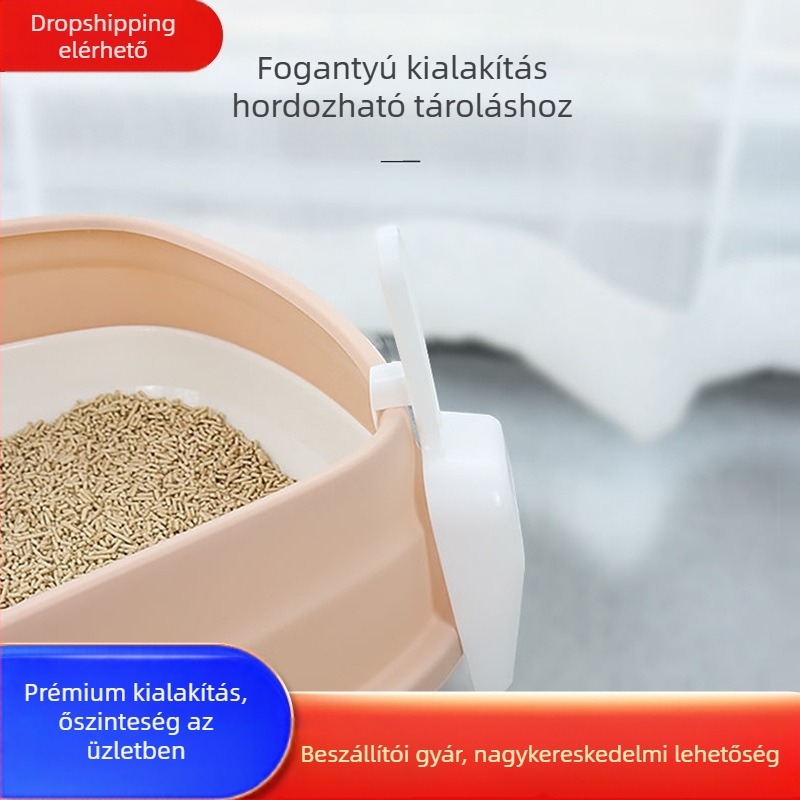 Macskaalom kanál üreges dizájnnal, műanyagból, független márkájú