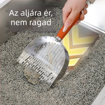 Macskaalmotó kanál, 201 rozsdamentes acélból, alkalmas macskáknak és kutyáknak, vállalati ajándék