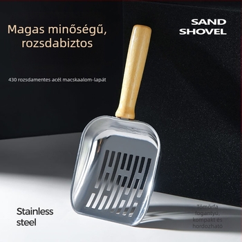 Macskaalomhoz való kanál, műanyag, Márka nélküli, nem importált