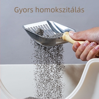 Macskaalomhoz való kanál, műanyag, Márka nélküli, nem importált