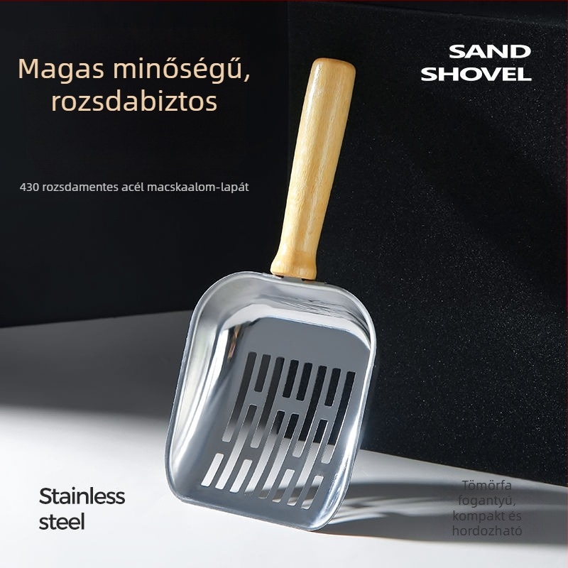 Macskaalomhoz való kanál, műanyag, Márka nélküli, nem importált