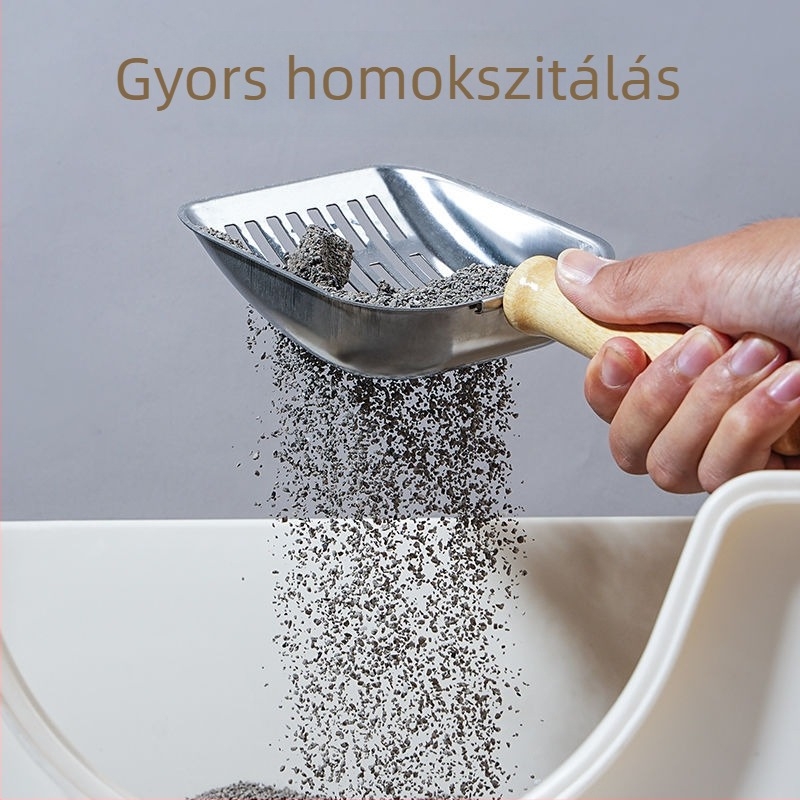 Macskaalomhoz való kanál, műanyag, Márka nélküli, nem importált