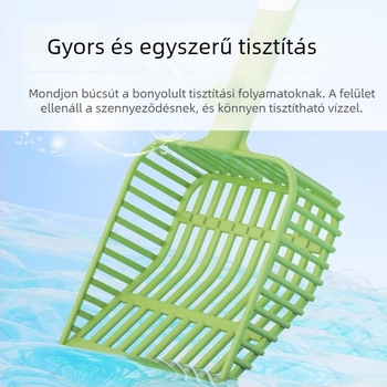 Meowlis macskaalom lapát – nagy méret, mindent egyben, hordozható