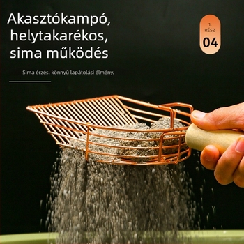 Macskaalom Lapát, fémből, nem importált, privát címkézésre alkalmas