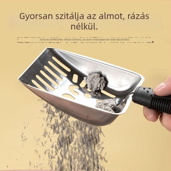 Nagy macskaalom-kanál – tofu alomhoz, tisztító eszköz