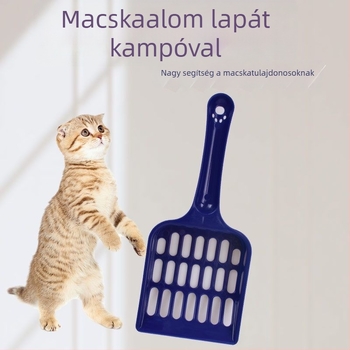 Macskaalomkanál hosszú nyéllel, üreges kialakítás, nagy méret