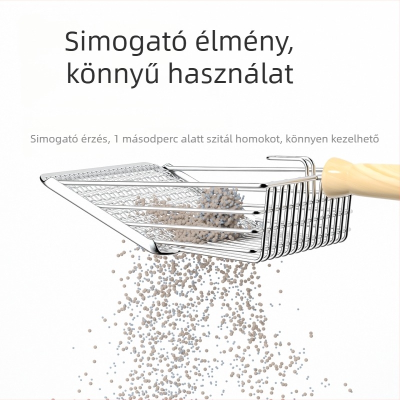 Macskaalomhoz való kanál – fém, macskáknak, Jin Ha márka, importálatlan