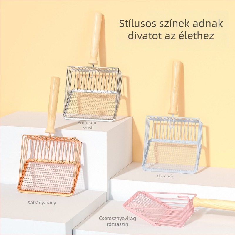 Macskaalomhoz való kanál – fém, macskáknak, Jin Ha márka, importálatlan