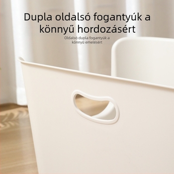 Nyitott macskaalomtálca, extra nagy méret, anti-fröccsenés kialakítású, vastag falú és mély, gigantikus