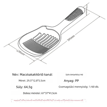 Macskaalom-kanál — műanyagból, alkalmas más tárgyakhoz, nem importált