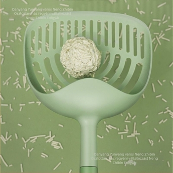 Macskaalomkanál hosszú nyéllel — műanyag, magánmárkás