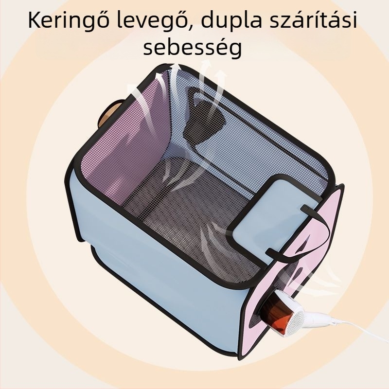 Összecsukható macska szárító, 110V, 1000W alatt
